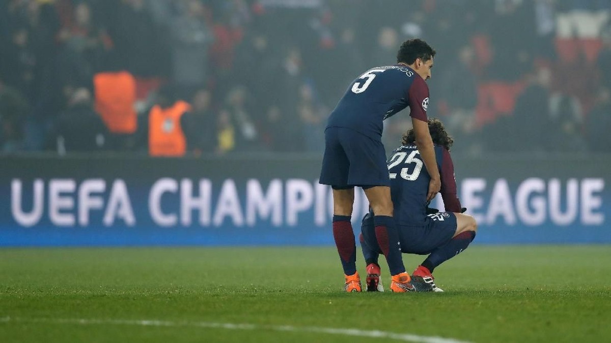 PSG kandas di 16 besar Liga Champions usai kalah 1-2 (agregat 2-5) di tangan Real Madrid. (Foto: Gonzalo Fuentes/Reuters)
