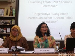 Kekerasan pada Perempuan Selama 2017 Didominasi KDRT dan Pelecehan