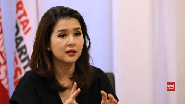 Ketua Umum PSI Grace Natalie, di Jakarta, belum lama ini.