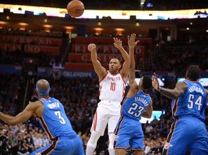 Gebuk Thunder, Rockets Catatkan Rekor Kemenangan Gebuk Thunder, Rockets Catatkan Rekor Kemenangan