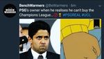 PSG Langsung Dihajar Meme Usai Didepak Madrid