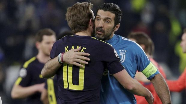 Juventus dan Tottenham Hotspur bermain imbang 2-2 di leg pertama.