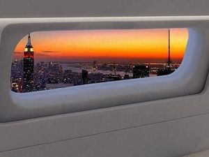 Jendela Super Besar Bakal Hadir di Pesawat Boeing