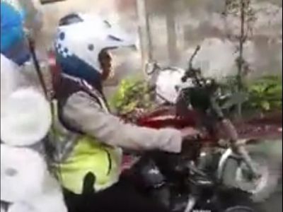 Momen Pungli Polisi di Jakut yang Bikin Gondok
