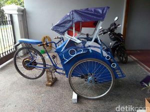 Foto: Becak Listrik Rp 20 Juta-an yang Disumbang PAN ke DKI