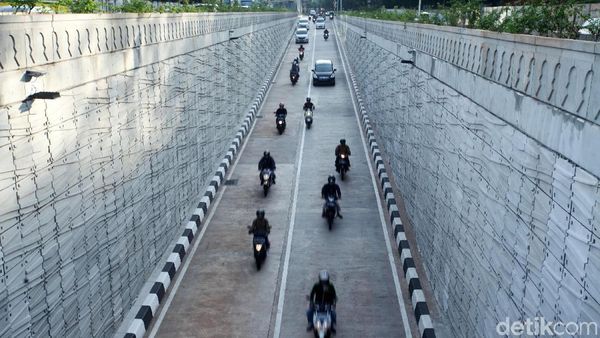 Wuss... Underpass Kartini Lancar Jaya