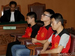 Ajukan Banding, 3 Penyelundup Satu Ton Sabu Tetap Dihukum Mati