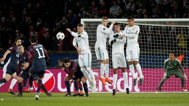 Real Madrid menggagalkan ambisi Paris Saint-Germain menjuarai Liga Champions musim ini.