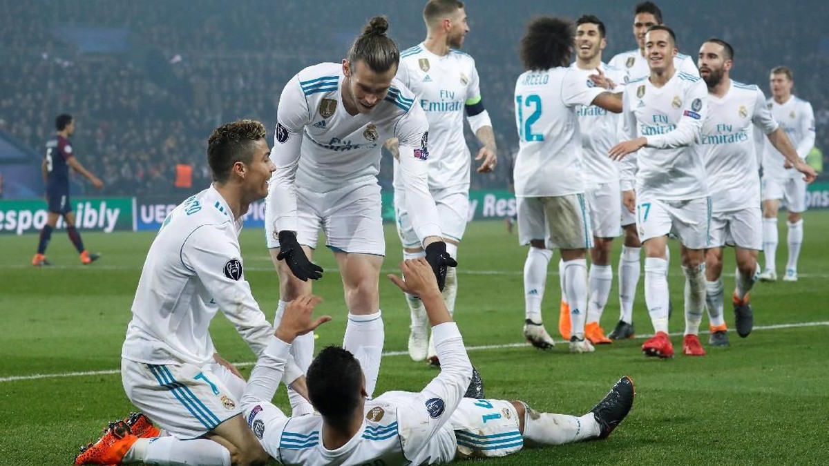 Real Madrid menghapus keraguan dengan menyingkirkan PSG untuk lolos ke perempatfinal Liga Champions (Foto: Gonzalo Fuentes/Reuters)
