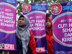 Demo di DPR, Massa Tuntut Kesetaraan dan Tolak Diskriminasi Perempuan