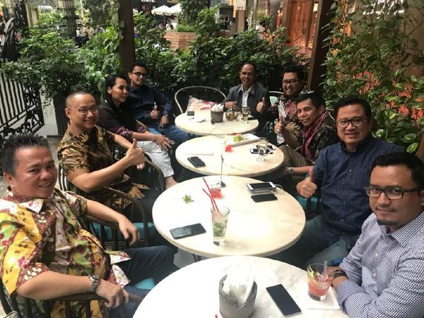 Foto: Demokrat-PKB-PAN Ngopi Bareng Bahas Poros Ketiga di Pilpres