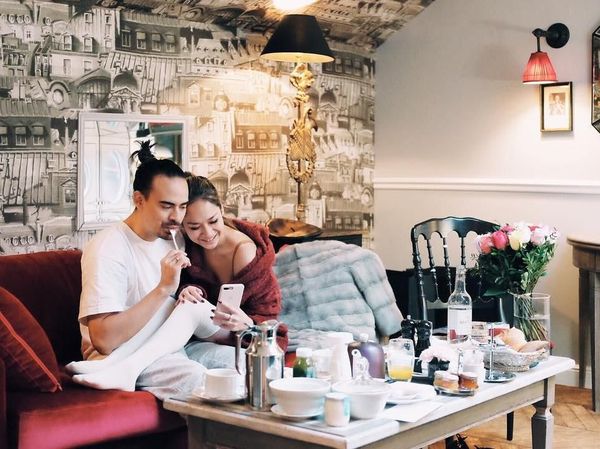 So Sweet! BCL Ternyata Sering Buatkan Makanan untuk Ashraf Sinclair