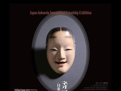 23 Karya Topeng Noh dari Jepang Dipamerkan di Bandung