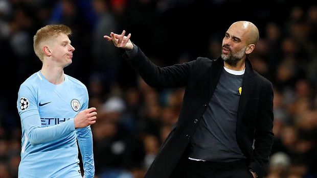 Josep Guardiola kecewa Manchester City menelan kekalahan di kandang dari FC Basel.