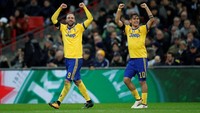 Juventus mampu mempertahankan keunggulan tersebut hingga akhir laga. Foto: Eddie Keogh/Reuters