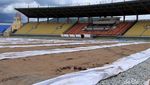 Rumput Mulai Ditanam di Stadion Si Jalak Harupat