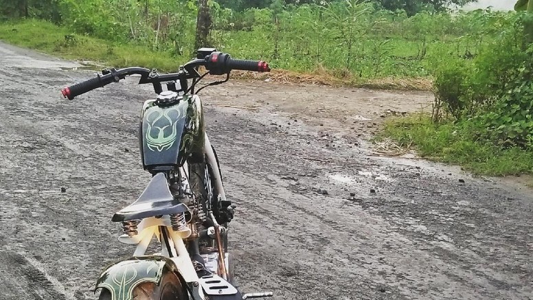 Honda CB100, dari Rongsokan Berubah Jadi Keren
