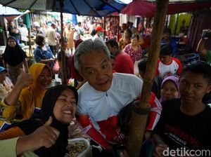 Hari Ini Ganjar Bersepeda ke Daerah Rob dan Pasar di Semarang