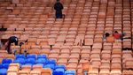 Rumput Mulai Ditanam di Stadion Si Jalak Harupat