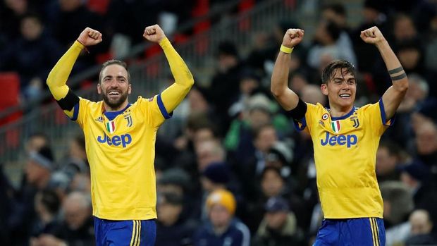 Gonzalo Higuan dan Paulo Dybala, duet mematikan Juventus.