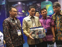 Jurus Bangau Sandi Usai Jadi Pembicara Pencegahan Sampah Laut di JCC