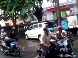 Begini Kepanikan Warga Saat SPBU di Kawasan Industri SIER Terbakar