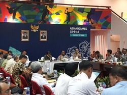 JK Bahas Prestasi Asian Games Bersama CdM dan Cabor