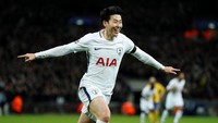 Spurs akhirnya memimpin 1-0 setelah tembakan Son menggetarkan gawang Juventus pada menit ke-39. Foto: John Sibley/Action Images via Reuters