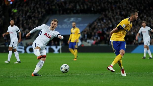 Harry Kane belum berhasil mencetak gol di babak pertama.