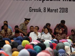 Di Depan Iriana dan Para Ibu, Jokowi Ucapkan Selamat Hari Perempuan