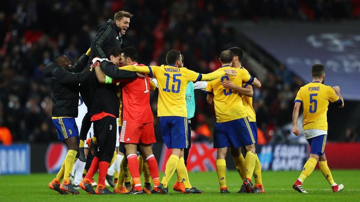 Juventus mencatatkan laju tak terkalahkan terpanjang di lima liga top Eropa. (Foto: Michael Steele/Getty Images)