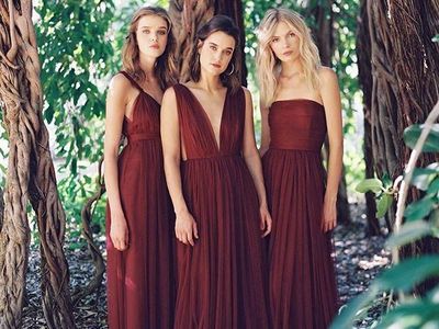 Foto: Inspirasi 10 Tema Baju Bridesmaid yang Tren di 2018