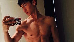 Foto: Rahasia Bintang Mukbang Jaga Badan Berotot Meski Makan Segudang