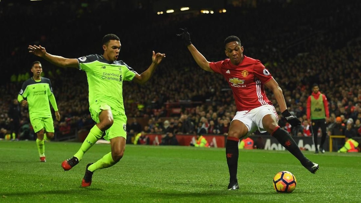 Manchster United vs Liverpool di Liga Inggris. (Foto: Mike Hewitt/Getty Images)