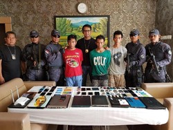 Sindikat Penipuan Undian WhatsApp Ditangkap Polisi di Sulsel