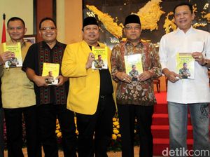 Bamsoet dan Said Aqil Hadiri Peluncuran Buku Komunikasi Politik Jokowi