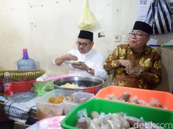 Sambil Makan Nasi Jagung, Sudirman Said Bicara Stabilitas Harga