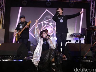 NEV+ Dea Sukses Tutup dHOT Music Day 2018