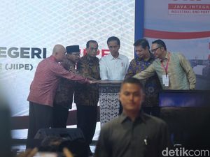 Jokowi Resmikan Kawasan Industri Terintegrasi di Gresik