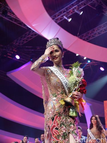 Sonia Fergina Citra dari Bangka Belitung Juara Puteri Indonesia 2018