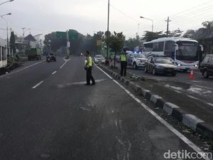 Kecelakaan Sedan vs Truk di Sleman, 2 Orang Tewas