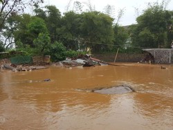 Banjir di Cingised Juga Rendam Rumah Warga