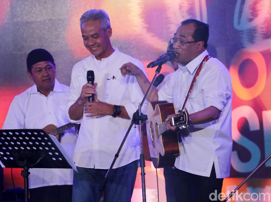 Ganjar Pranowo Harap Lebih Banyak Acara Musik di Indonesia