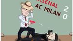 Meme-meme Lucu Usai Laga AC Milan vs Arsenal