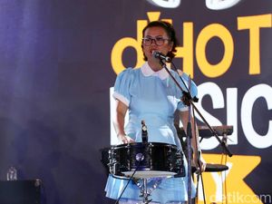 Jenakanya Trio NonaRia di dHOT Music Day 2018 Jenakanya Trio NonaRia di dHOT Music Day 2018