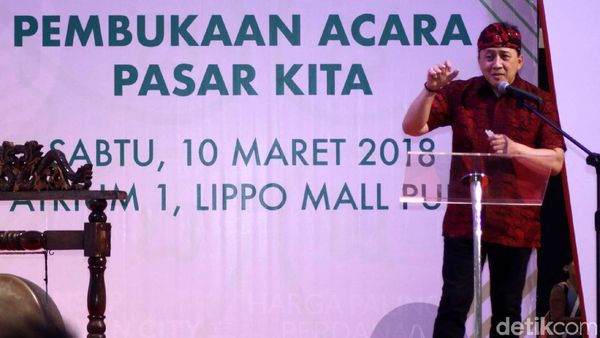 Triawan Munaf Buka Pasar Kita Sahabat UMKM