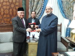Diutus Jokowi, Din Syamsuddin Undang Imam Besar Al-Azhar ke RI