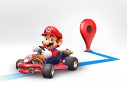 Mario bakal Wara-wiri di Google Maps