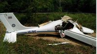 Penampakan Pesawat Latih yang Jatuh di Phuket dan Tewaskan 2 Orang