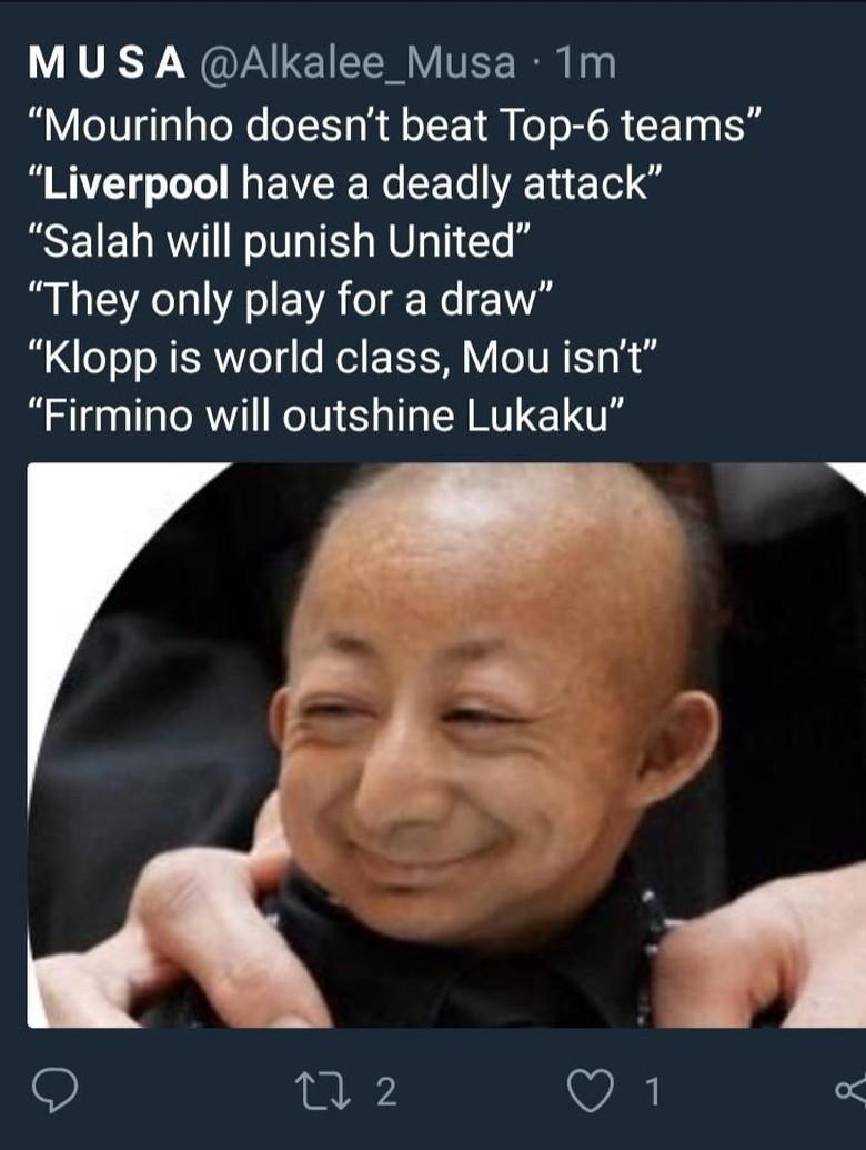 Ditaklukkan MU Liverpool Langsung Diserbu Meme